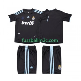 Fußballtrikots Real Madrid 2009 2010 Retro Kinder Auswärts Trikotsatz